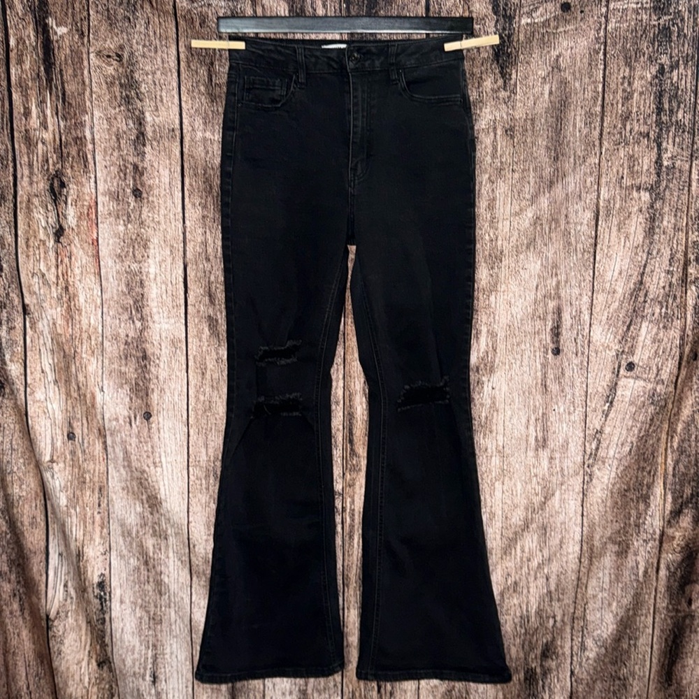 Wax Jean flare black jeans 🖤